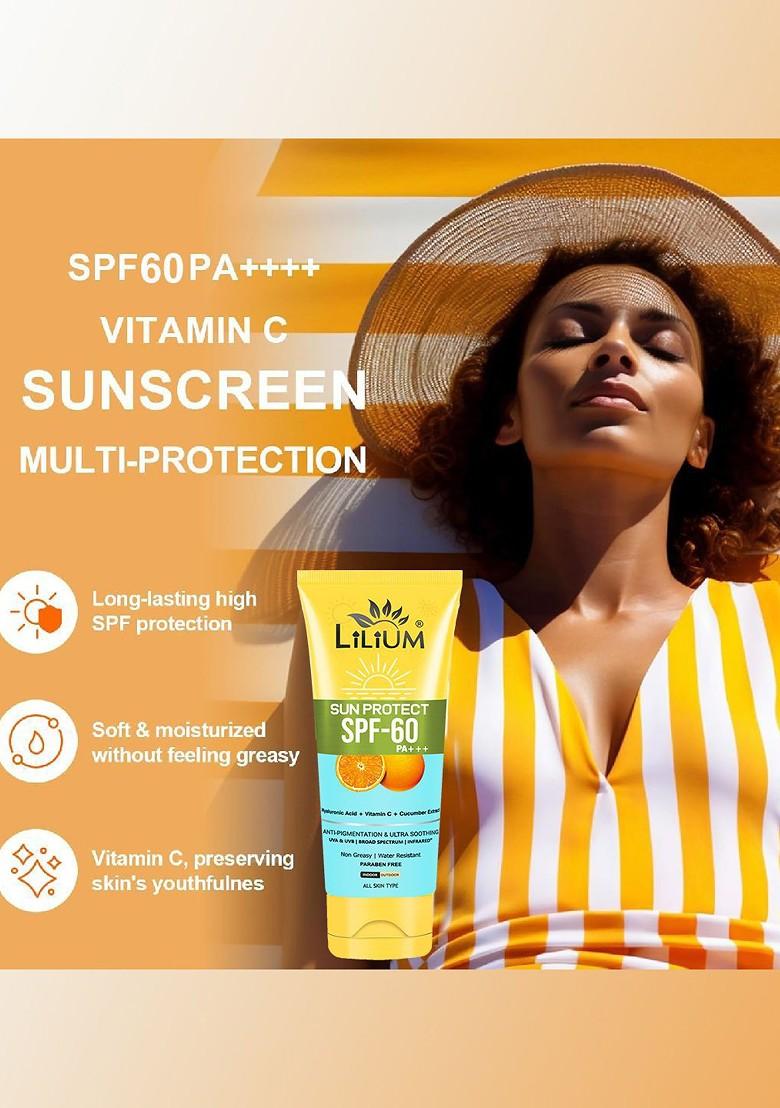 Lilium Sun Protect Spf 60 Pa Sunscreen 100 Ml