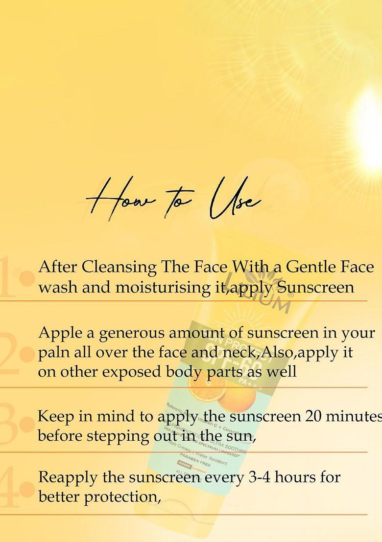 Lilium Sun Protect Spf 60 Pa Sunscreen 100 Ml