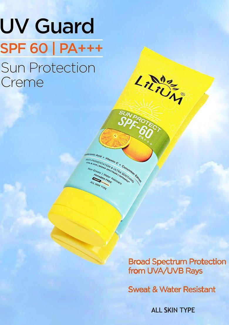 Lilium Sun Protect Spf 60 Pa Sunscreen 100 Ml