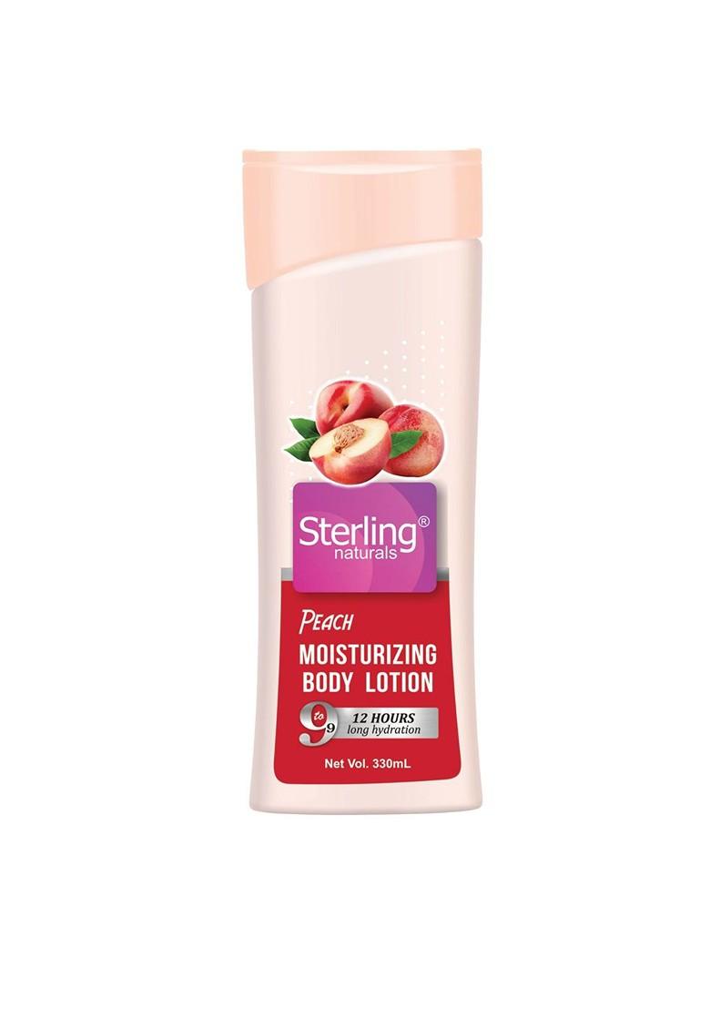 Sterling Naturals Women Body Lotion Peach For All Skin Types Moisturising 300Ml