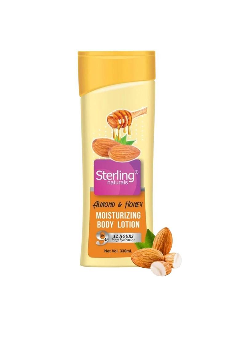 Sterling Naturals Women Body Lotion Almond Honey For All Skin Types Moisturising 330Ml
