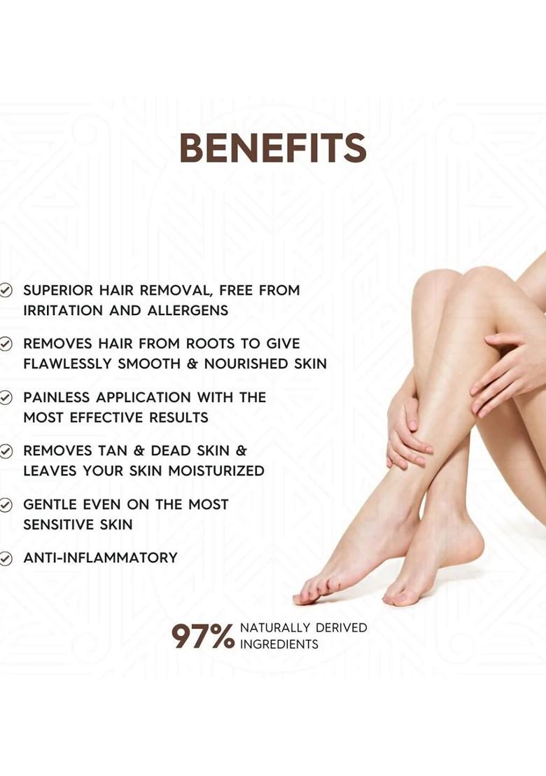 Sterling Naturals Women Wax Ideal For All Skin Types D Tan Formula 700G