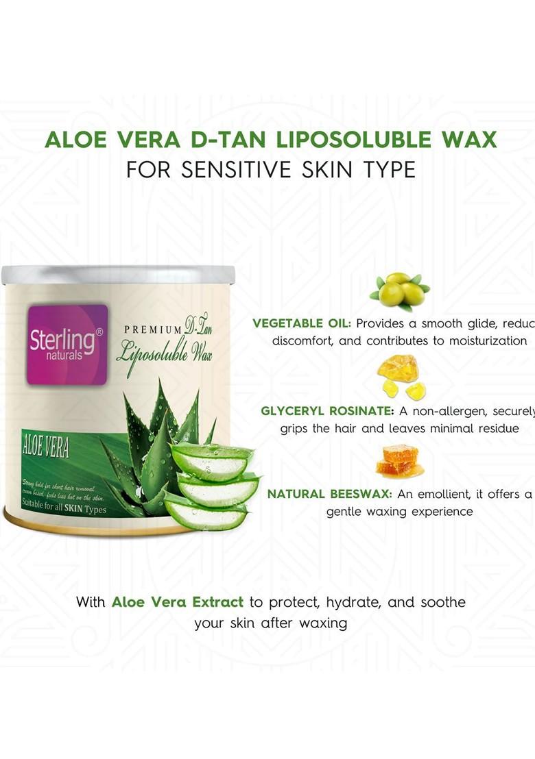 Sterling Naturals Women Wax Ideal For All Skin Types D Tan Formula 700G