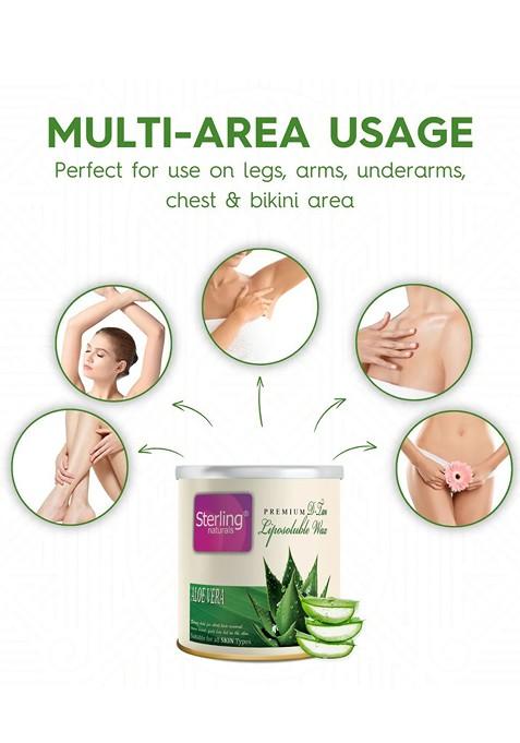 Sterling Naturals Women Wax Ideal For All Skin Types D Tan Formula 700G