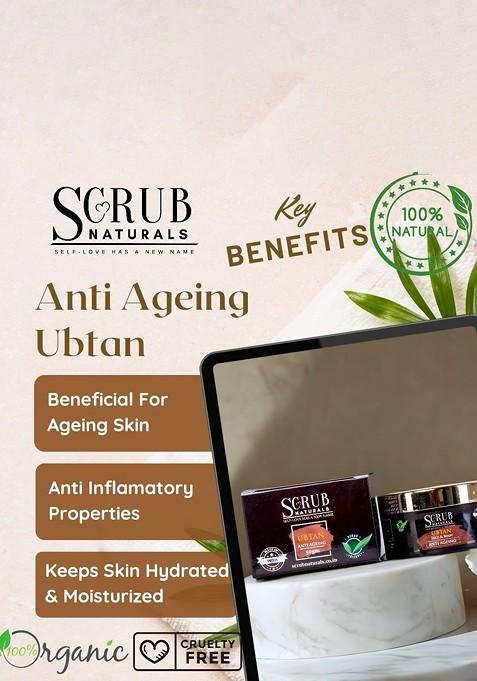 Scrub Naturals Anti Ageing Ubtan Powder 100 G