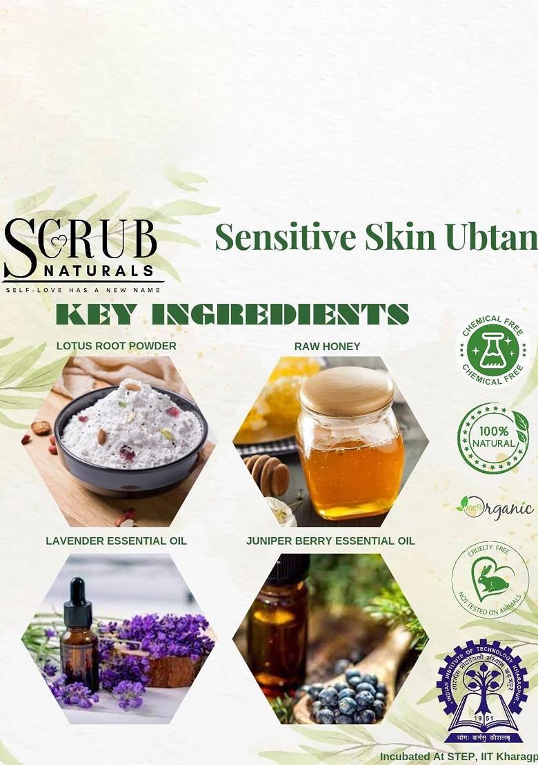 Scrub Naturals Sensitive Skin Ubtan Powder 100 G