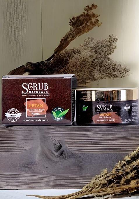 Scrub Naturals Sensitive Skin Ubtan Powder 100 G