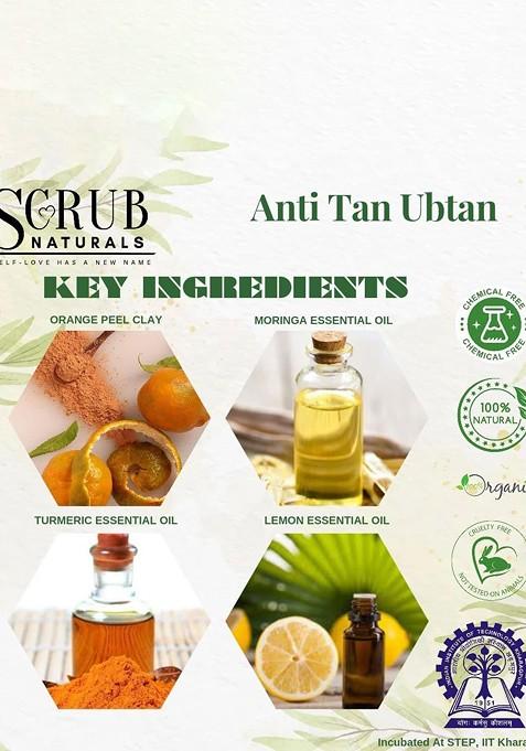 Scrub Naturals Ubtan Anti Tan 50 G