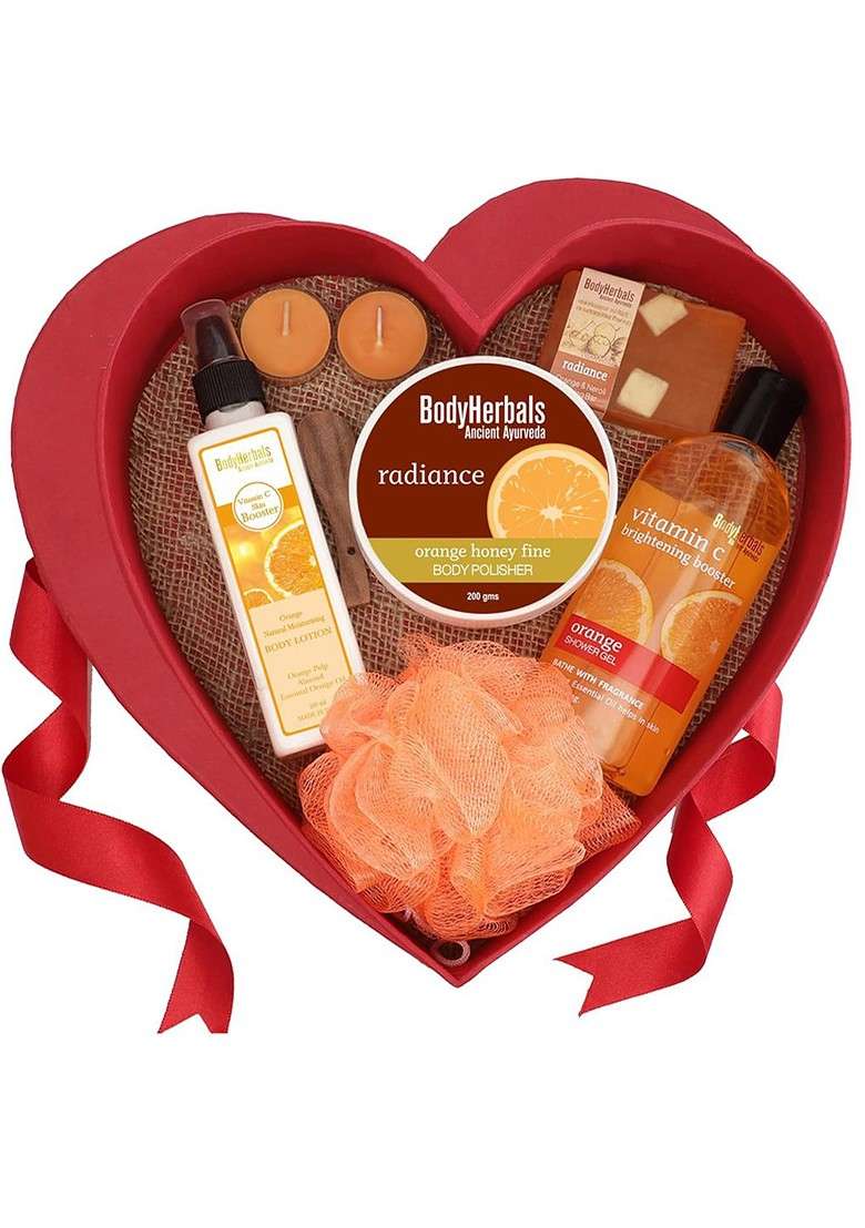 Bodyherbals Orange Signature Skincare Gift Set For All Occasions - Indya