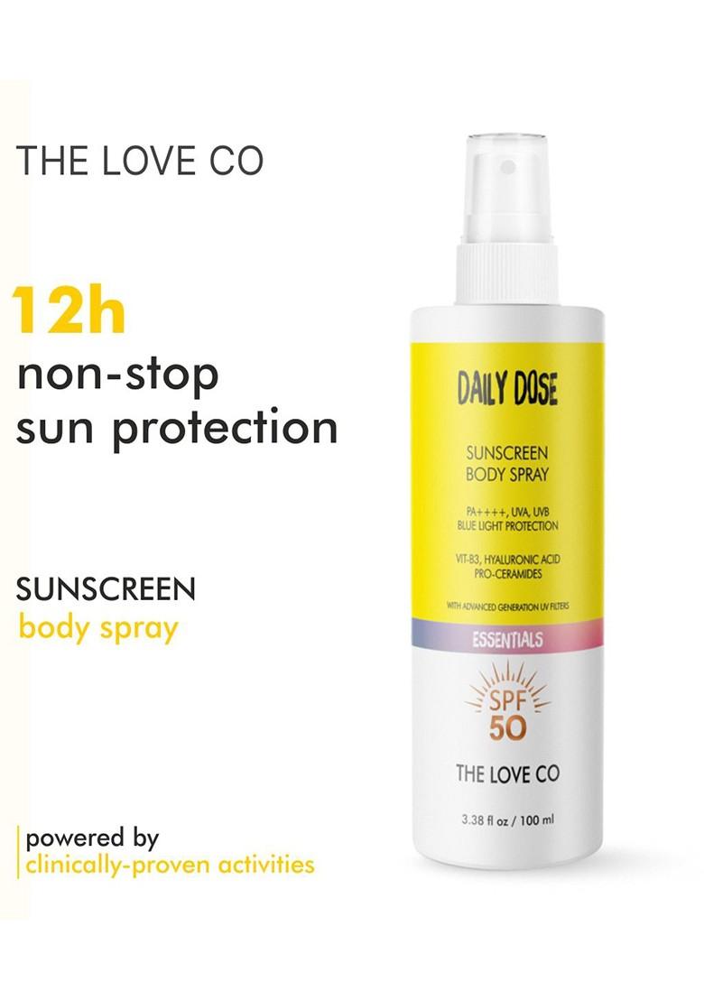 The Love Co Daily Dose Sunscreen Spray 100 Ml
