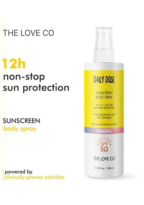 The Love Co Daily Dose Sunscreen Spray 100 Ml