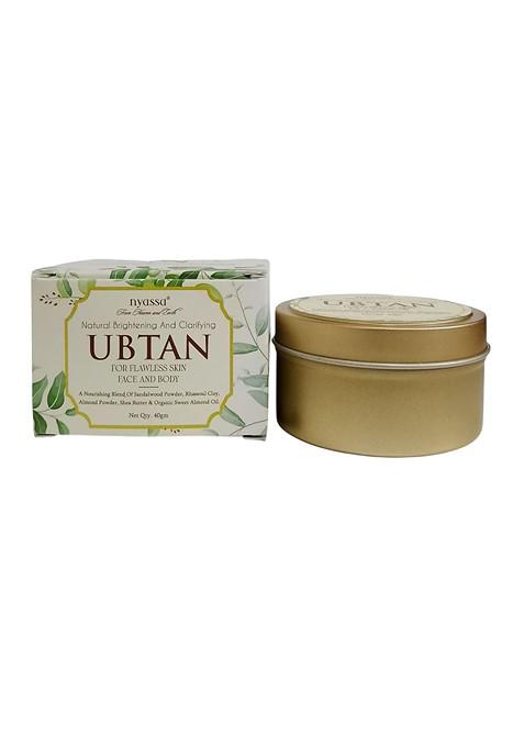 Nyassa Natural Brightening Clarifying Ubtan For Flawless Skin Face Body 40 G