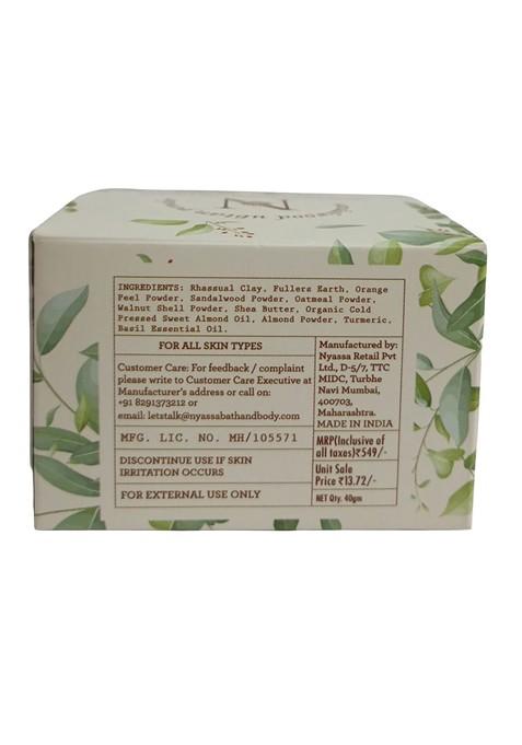 Nyassa Natural Brightening Clarifying Ubtan For Flawless Skin Face Body 40 G