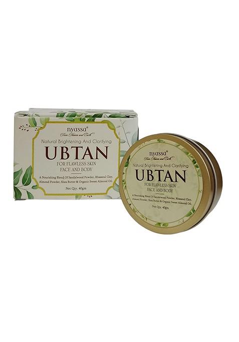 Nyassa Natural Brightening Clarifying Ubtan For Flawless Skin Face Body 40 G