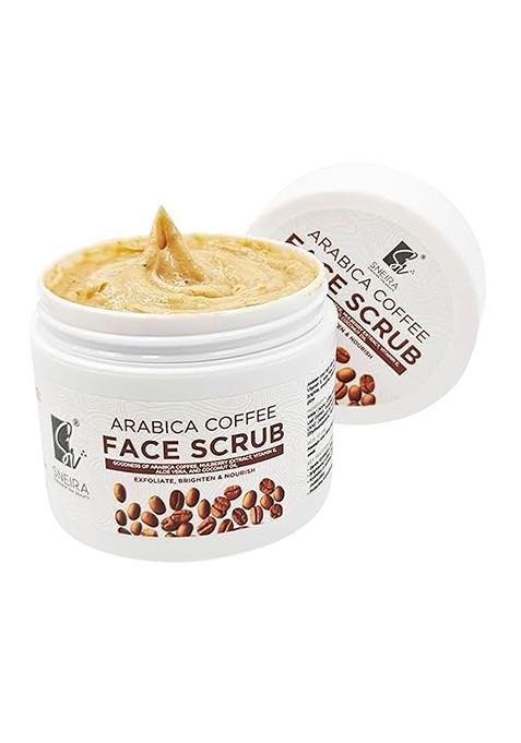 Sneira Unisex Set Of 2 Arabica Coffee Exfoliating Face Scrub 100 G Each