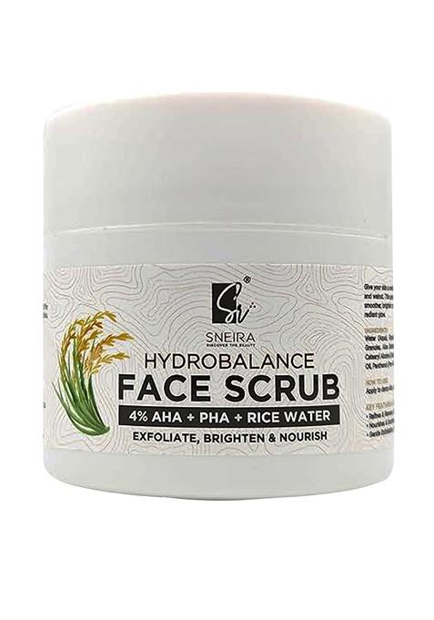 Sneira Unisex Hydrobalance Gentle Exfoliating Face Scrub 100 G