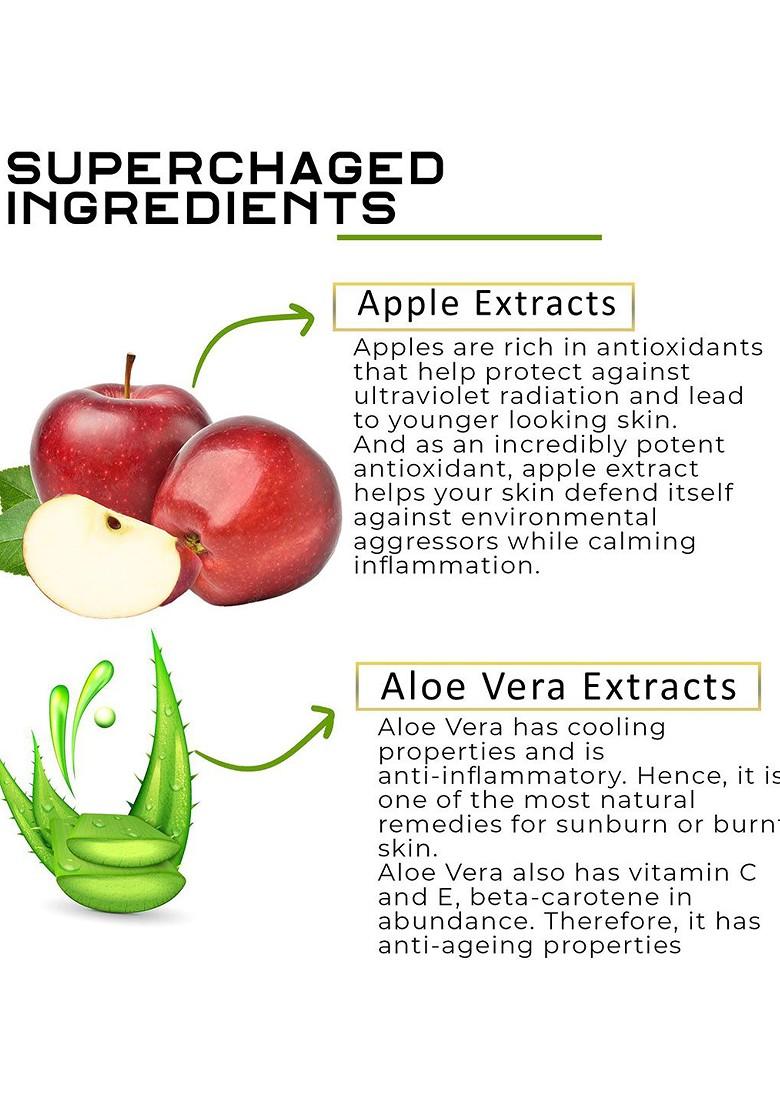 Earthgenix Apple Aloe Vera Body Lotion With Vitamin E 300 Ml