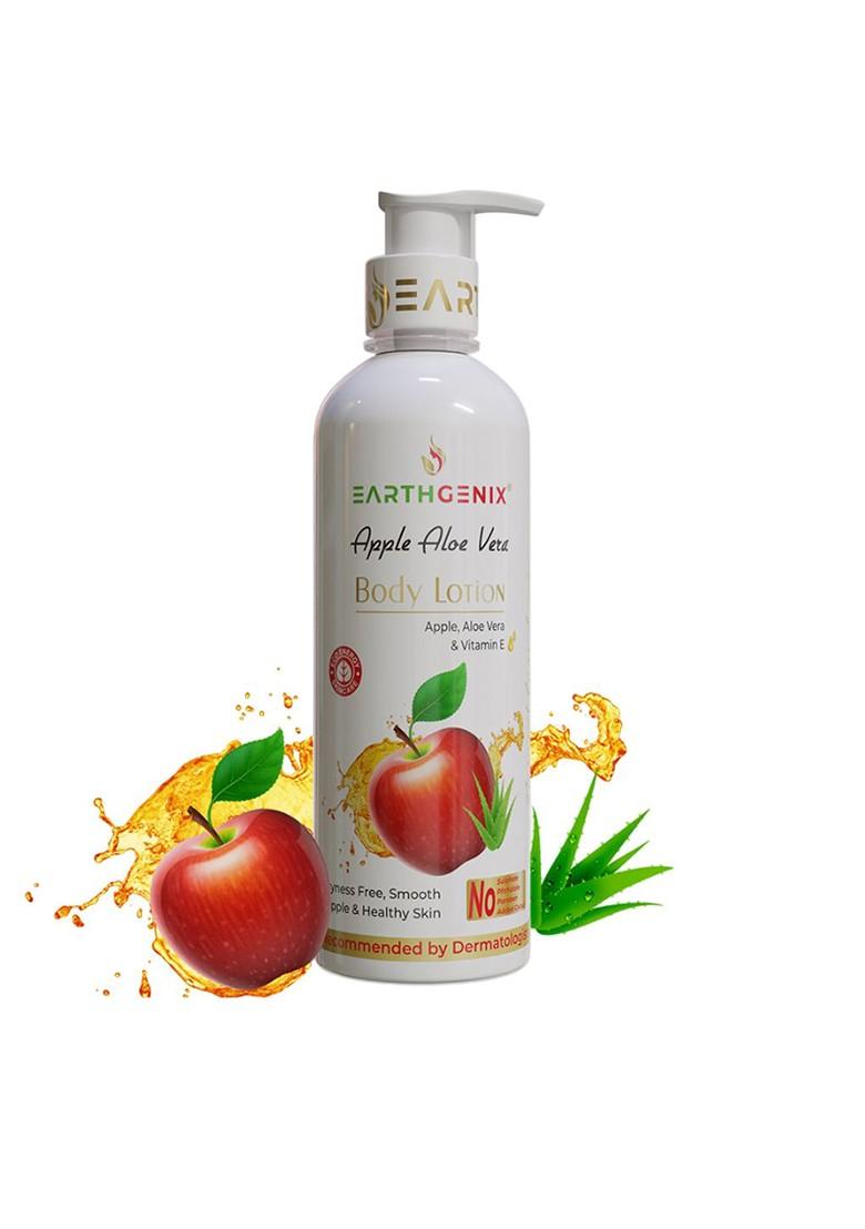Earthgenix Apple Aloe Vera Body Lotion With Vitamin E 500 Ml