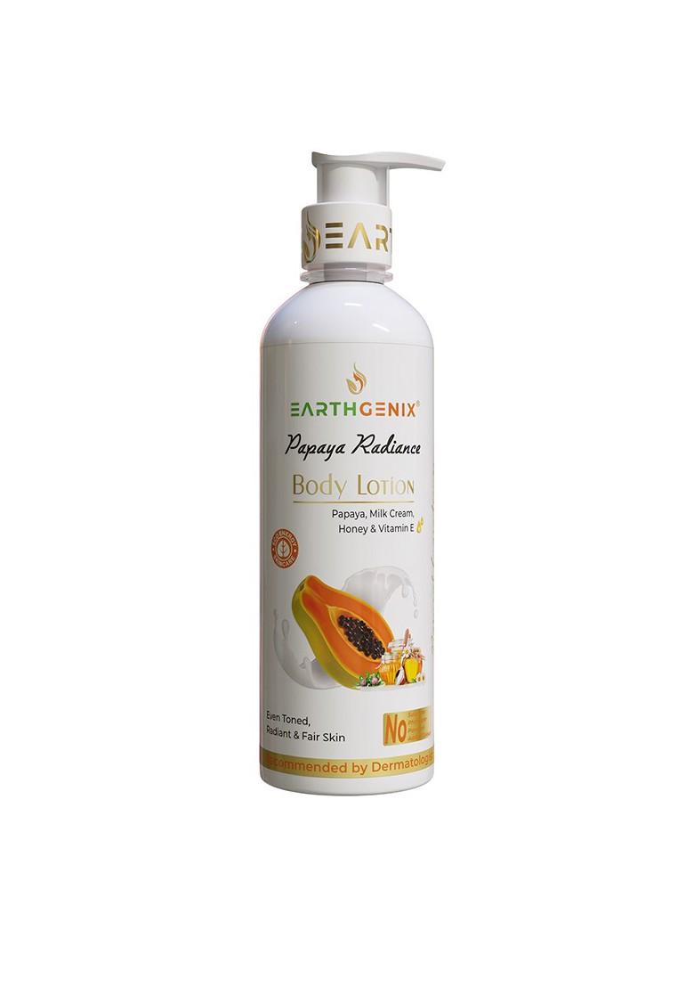 Earthgenix Papaya Radiance Body Lotion With Vitamin E 500 Ml