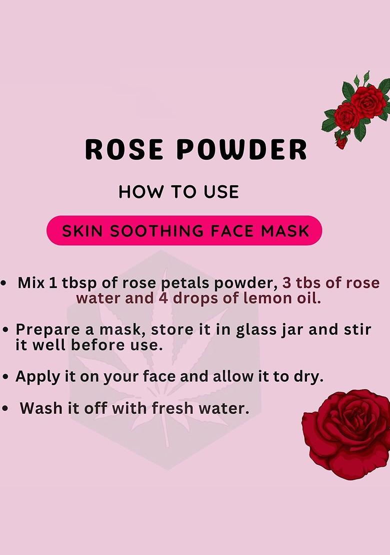 Herbsland Set Of 2 Beetroot Rose Petal Powder Face Pack 150G Each