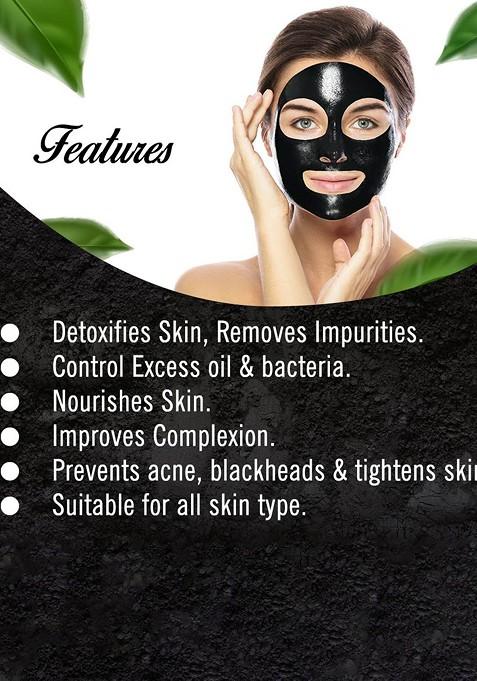 Keya Seth Aromatherapy Set Of 2 Charcoal Peel Off Mask For Blackhead Dead Skin Removal 50 Ml Each