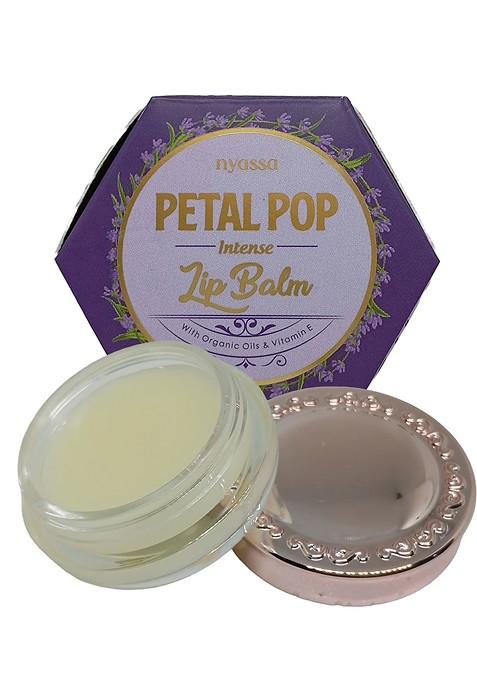 Nyassa Petal Pop Intense Lip Balm With Organic Oil Vitamin E 10 G