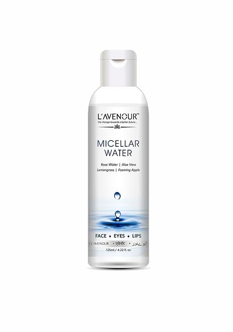 L'Avenour Micellar Cleansing Water For Makeup Remover With Aloe Vera 125 Ml
