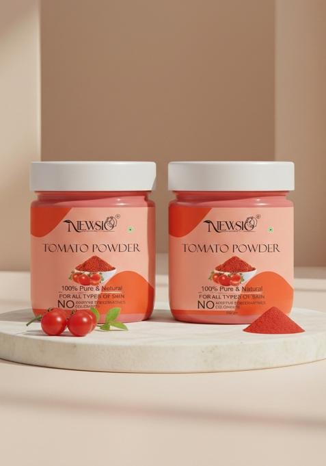 Newsio Set Of 2 Pure Natural Tomato Powder For Skin Hair 100G Each