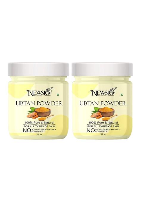 Newsio Set Of 2 100 Pure Natural Ubtan Powder G Each