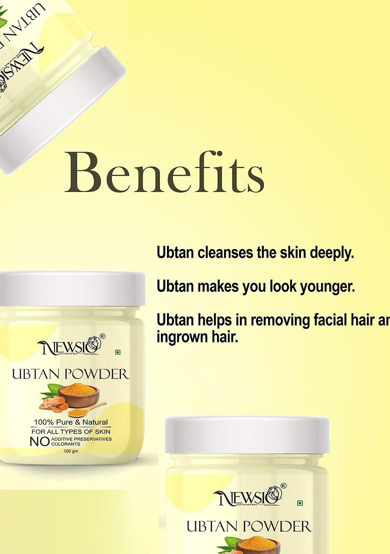 Newsio Set Of 3 Pure Natural Ubtan Powder For Skin 100G Each