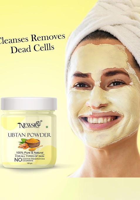 Newsio Set Of 3 Pure Natural Ubtan Powder For Skin 100G Each