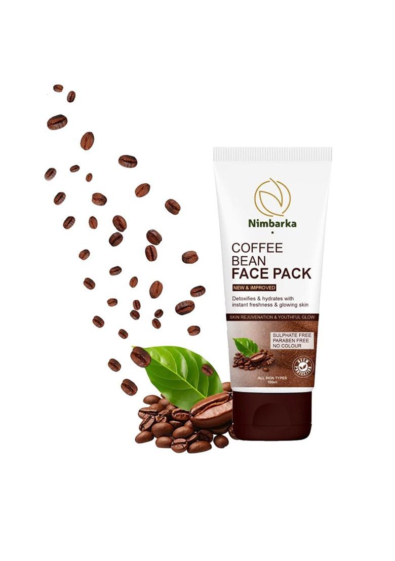 Nimbarka Coffee Bean Face Pack For Instant Hydration Glowing Skin 100Ml