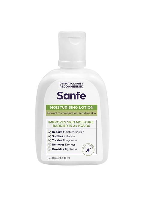 Sanfe Moisturising Lotion For Sensitive Combination Skin 100 Ml