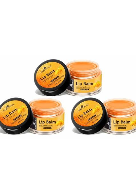 Park Daniel Set Of 3 Mango Extract Lip Balm 15 G Each