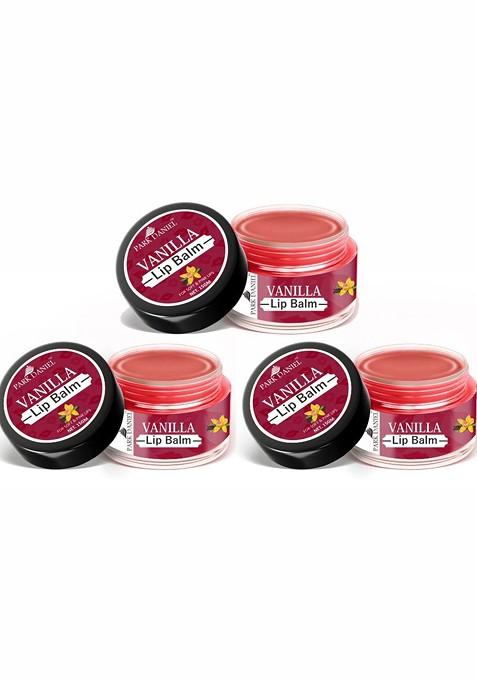 Park Daniel Set Of 3 Vanilla Extract Lip Balm 15G Each