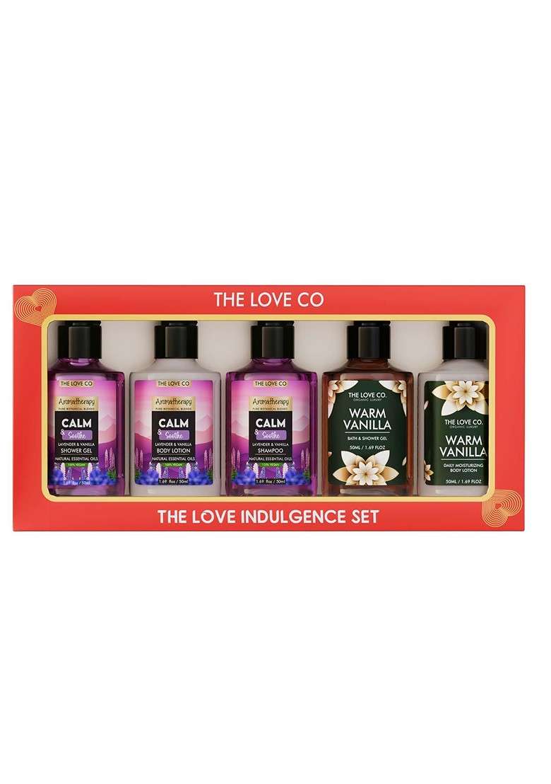 The Love Co Set Of 5 Indulgence Bath Body Gift 50Ml Each - Indya