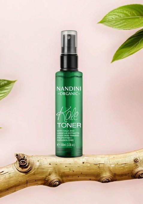 Nandini Organic Kale Face Toner Fade Away Dark Spots Reduce Fine Lines 100Ml