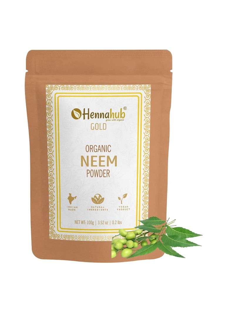Hennahub Neem Powder For Detoxifying Skin Promoting Hair Growth 100G - Indya