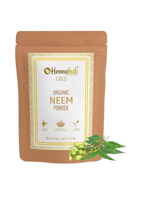 Hennahub Neem Powder For Detoxifying Skin Promoting Hair Growth 100G