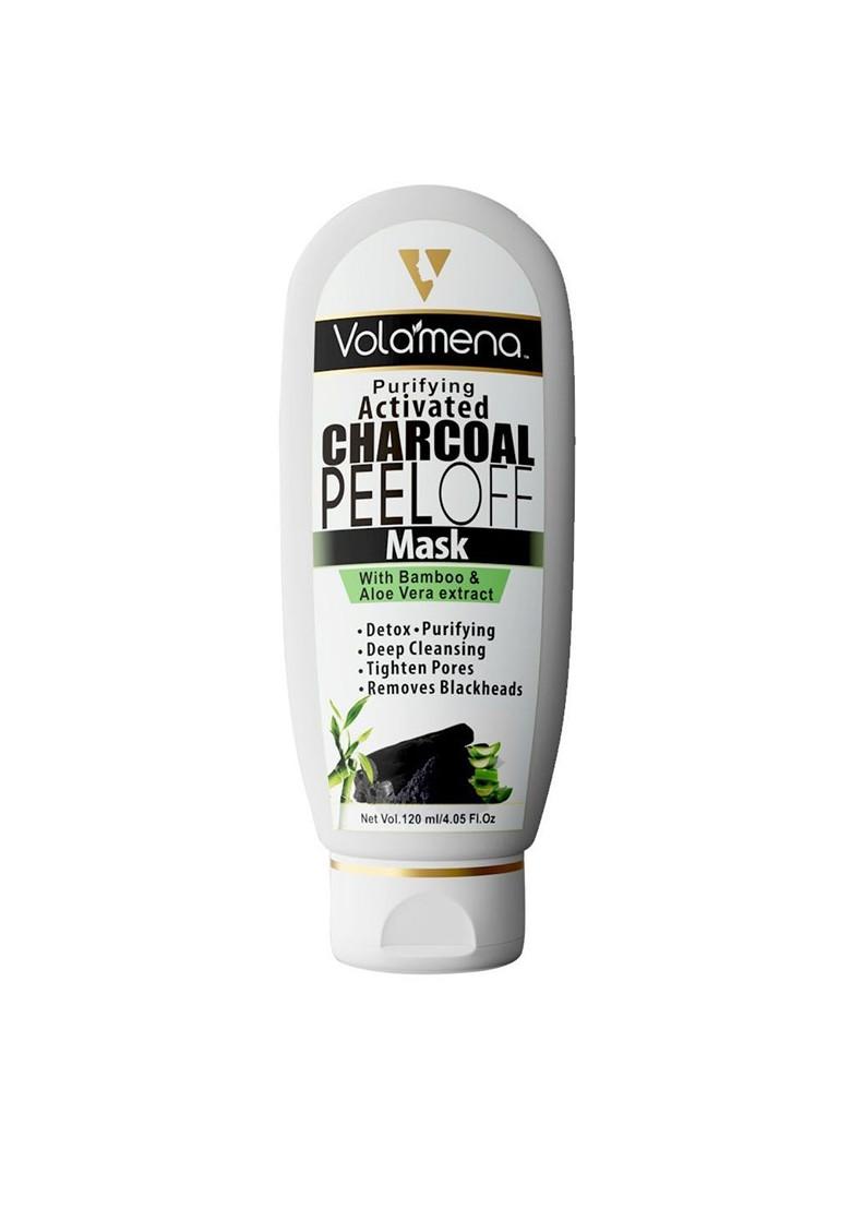 Volamena Purifying Activated Charcoal Peel Off Face Mask For Detoxify Skin 120Ml