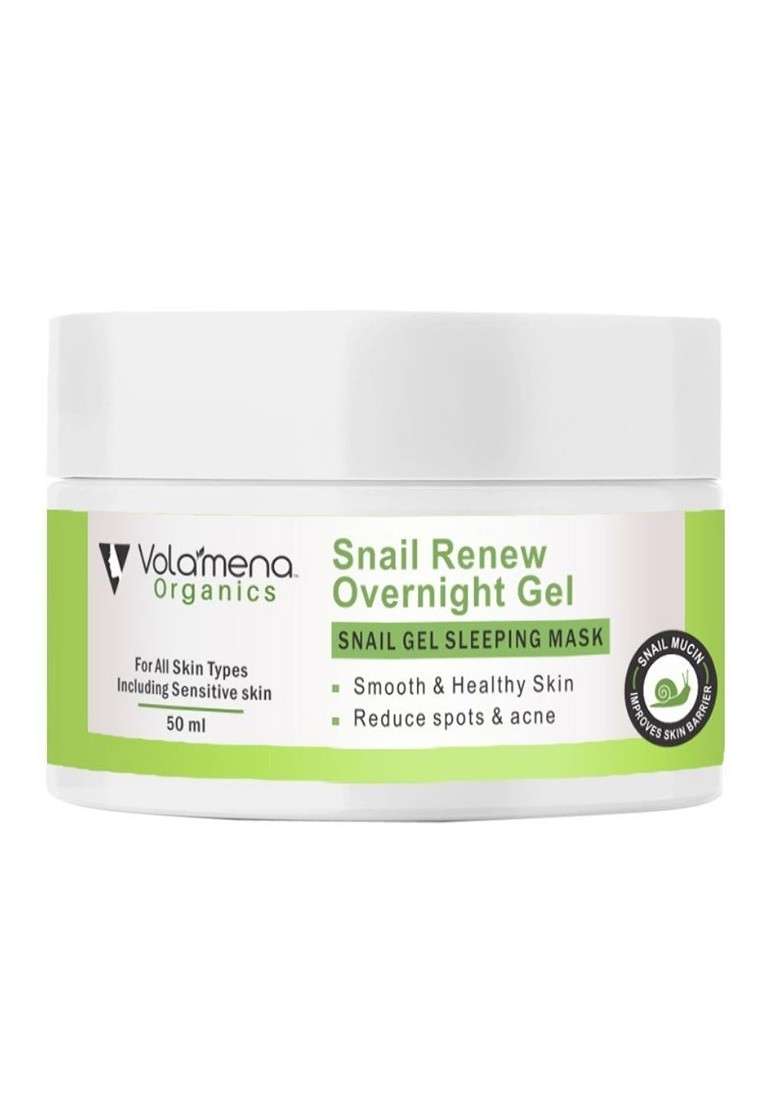 Volamena Organics Snail Renew Ovenight Sleeping Mask 50Ml - Indya