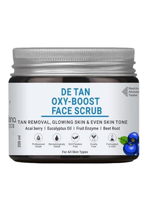 Volamena De Tan Oxy Boost Face Scrub With Acai Berry Eucalyptus Oil 200 Ml