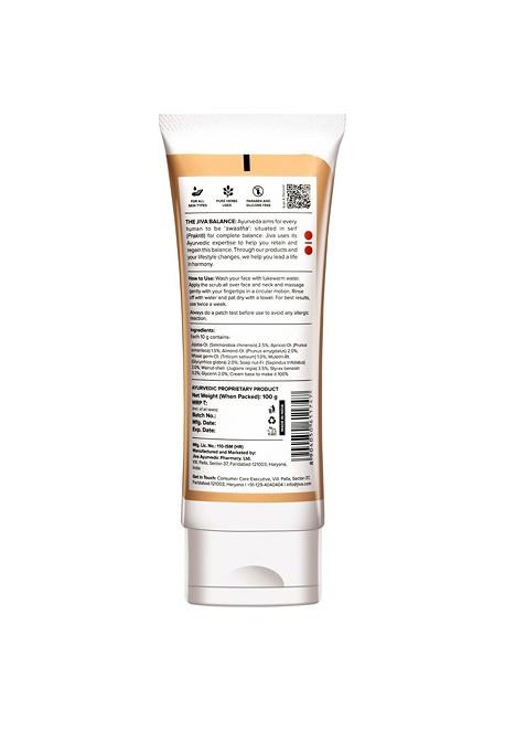 Jiva Set Of 3 Walnut Scrub For Blackheads Dark Spots 100G Each