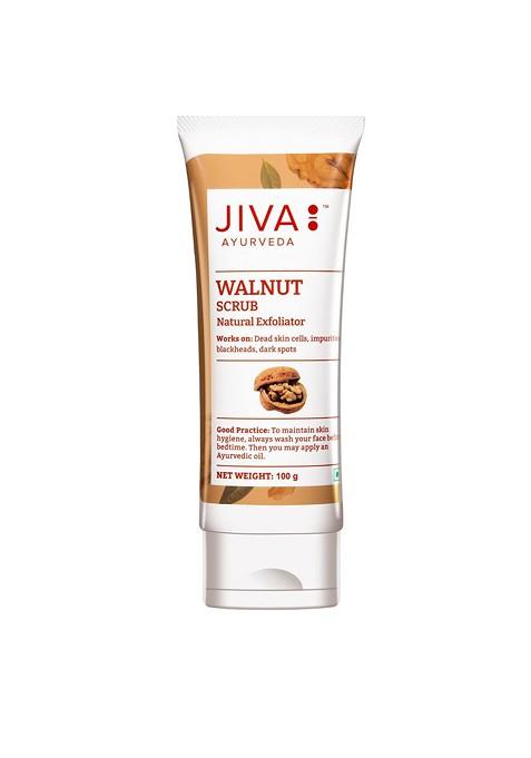 Jiva Set Of 4 Walnut Scrub For Blackheads Dark Spots 100G Each