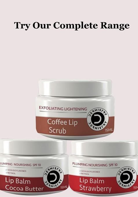 Dermistry Strawberry Lip Balm With Nourishing Spf10 Glossy Tint 15Ml