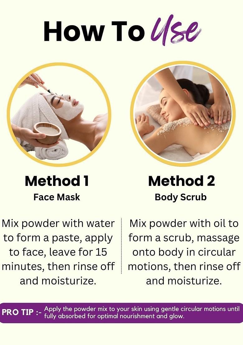 Deve Herbes Pure Agan Powder For Hydrating Skin 100G