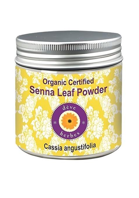 Deve Herbes Pure Senna Leaf Powder For Hydrating Skin 100G