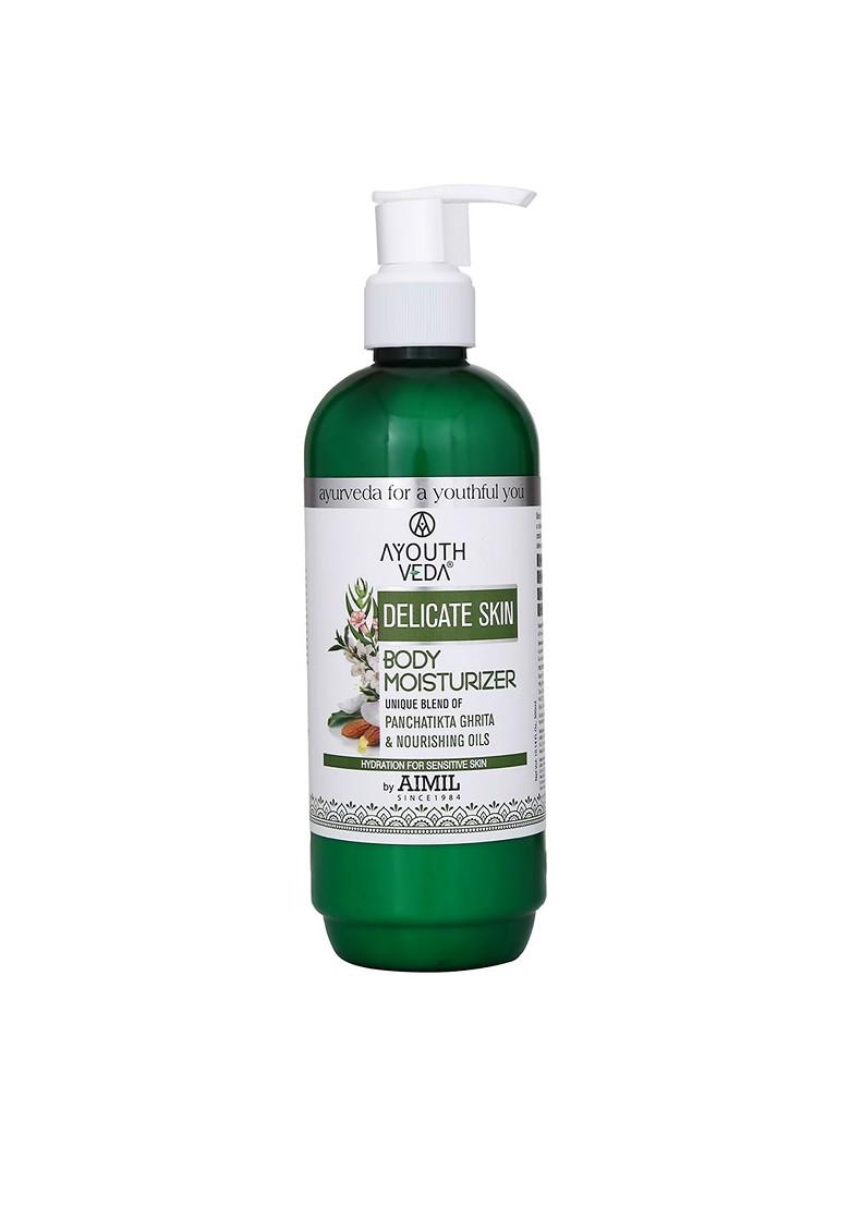 Ayouthveda Delicate Skin Moisturising Body Lotion For Sensitive 300 Ml