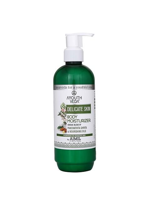 Ayouthveda Delicate Skin Moisturising Body Lotion For Sensitive 300 Ml