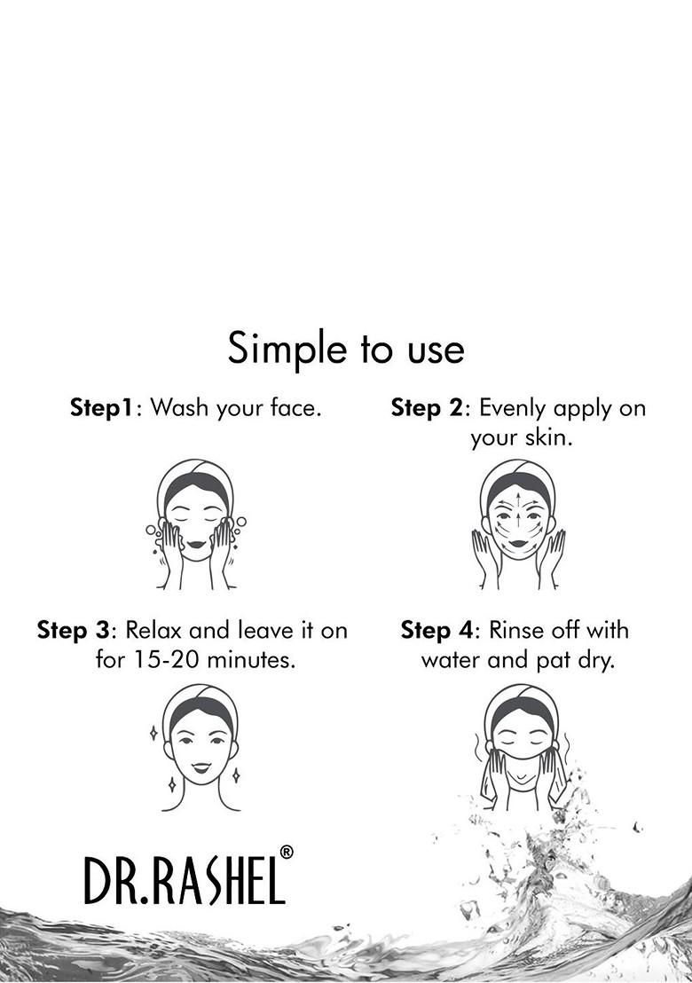 Dr Rashel Coffee Face Pack For Deep Cleansing 380Ml